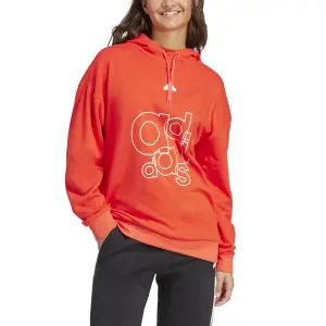 Sweatshirt mit Kapuze mit French-Terry-Print, Damen adidas image-3