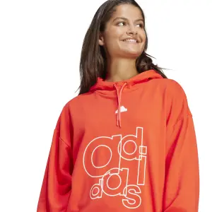 Sweatshirt mit Kapuze mit French-Terry-Print, Damen adidas image-5