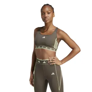 Brassière maintien moyen femme adidas Powerreact Hyperglam Color Pop image-1