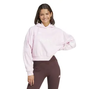 Felpa con cappuccio da donna Adidas Tiro 3 Stripes image-1