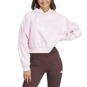 Felpa con cappuccio da donna Adidas Tiro 3 Stripes image-3
