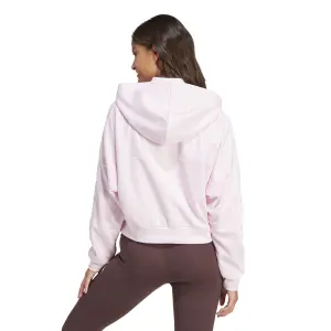 Felpa con cappuccio da donna Adidas Tiro 3 Stripes image-4