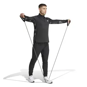 Long-sleeve 1/4 zip training top adidas Essentials image-2
