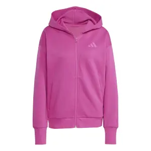 Felpa con cappuccio in pile a zip completa donna adidas All SZN image-0