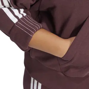 Women's 1/4 Zip Hoodie adidas Essentials 3 stripes image-5