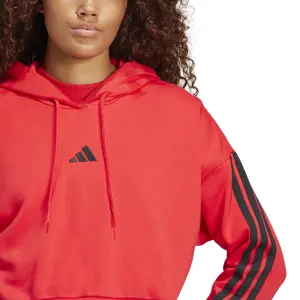 Sweatshirt à capuche crop femme adidas Essentials 3-Stripes image-6
