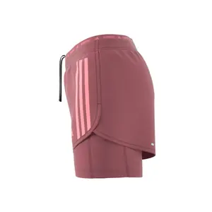 Pantalón corto 2 en 1 mujer adidas Own the Run 3-Stripes image-6