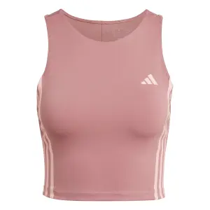 Tampo do tanque feminino adidas Own the Run 3-Stripes image-0