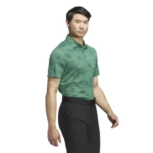 Polo adidas Ultimate365 Textured Stripe image-1