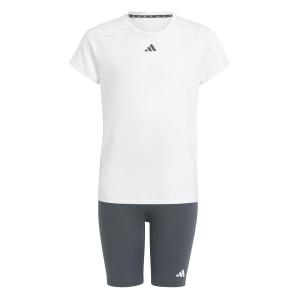 Conjunto de bañador y pantalón corto para niña adidas Train Essentials image-1