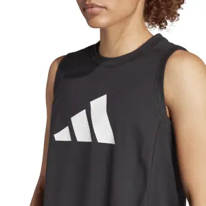 Tampo do tanque feminino adidas Train Essentials Big Performance Logo image-5