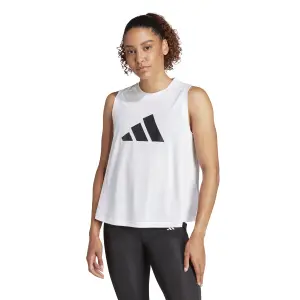 Tampo do tanque feminino adidas Essentials Big Performance Logo image-1