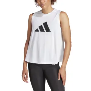 Tampo do tanque feminino adidas Essentials Big Performance Logo image-2