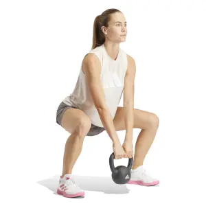 Tampo do tanque feminino adidas Train Essentials Big Performance Logo image-4