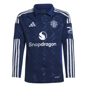Kid's long-sleeve Away jersey Manchester United 2024/25 image-0