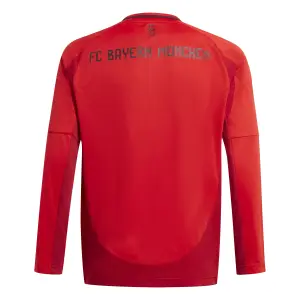 Langærmet hjemmebanetrøje til børn Bayern Munich 2024/25 image-1