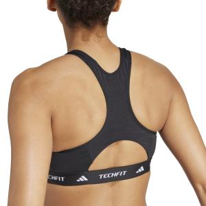 Women's medium support high neck bra adidas Techfit image-6