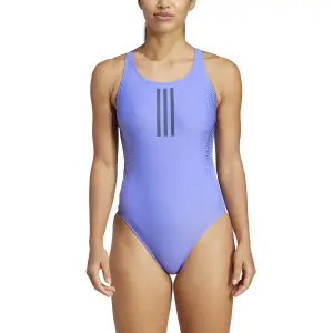 Badeanzug, einteilig, mit V-Ausschnitt, Damen adidas 3-Stripes Graphic image-2