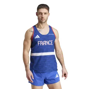 Tank top adidas Team France Adizero image-1