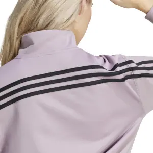 Women's sweat jacket adidas Iconic Warpping 3-Stripes Snap image-6