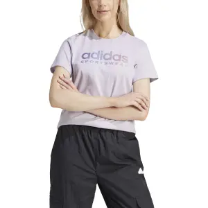 Camiseta de mujer adidas The Soft Side Linear image-3