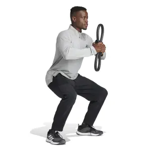 Trainingsoberteil mit 1/4-Zip und langen Ärmeln adidas Train Essentials image-3