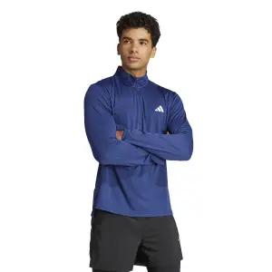Long-sleeve 1/4 zip training top adidas Train Essentials image-1
