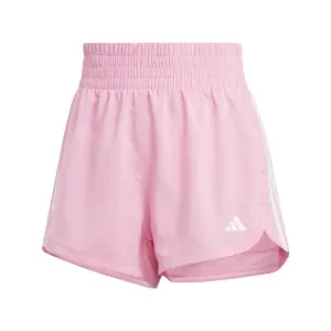 Shorts da allenamento a vita alta Adidas Pacer Pacer 3 Stripes Woven image-0