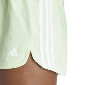 Shorts da allenamento a vita alta Adidas Pacer Pacer 3 Stripes Woven image-6