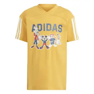 Conjunto de camiseta y pantalón corto para bebé adidas Disney Mickey Mouse image-1