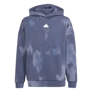 Felpa con stampa e cappuccio per bambini adidas Future Icons image-0