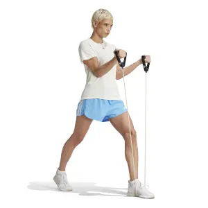 Women's mid-high three stripes shorts adidas Pacer 3 stripes image-1