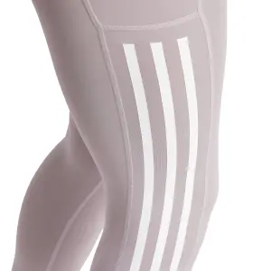 Legging pleine longueur femme adidas Optime 3 Stripes image-5