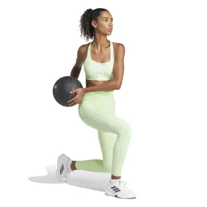 Legging pleine longueur femme adidas Optime 3 Stripes image-3