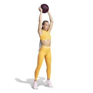 BH mit mittlerem Halt und hohem Halsausschnitt mit Reißverschluss, Damen adidas Powerreact Techfit image-3
