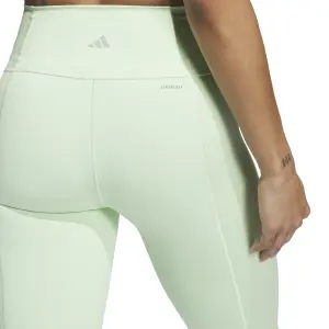 Damskie teksturowane legginsy 7/8 adidas All Me image-4