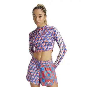 Sweatshirt crop Frau adidas Farm image-1