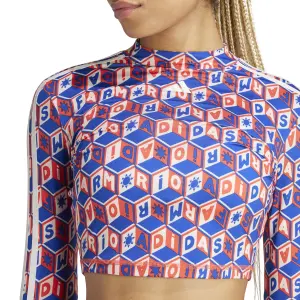 Sweatshirt crop Frau adidas Farm image-4