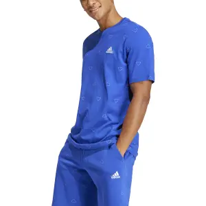 T-shirt adidas Seasonal Essentials Monogram Graphic image-3