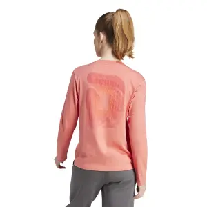 Camiseta de manga larga para mujer adidas Team D image-3