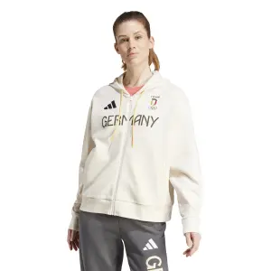Sweatshirt mit Reißverschluss, Damen adidas Team D image-1