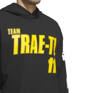 Felpa con cappuccio adidas Team Trae image-5