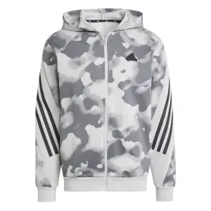 Sweatshirt med hætte adidas Future Icons 3-Stripes AOP image-0