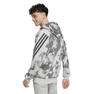 Sweatshirt med hætte adidas Future Icons 3-Stripes AOP image-3