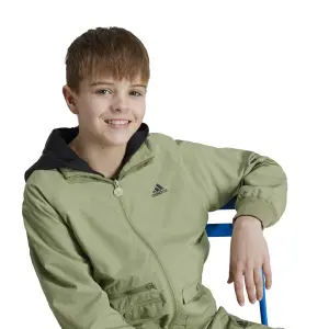 Chaqueta con bolsillo cargo para niños adidas Street Jam image-3