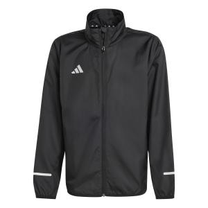 iv7170-waterproof-jacket-for-children-adidas-team-wind-rdy-black-reflective-silver
