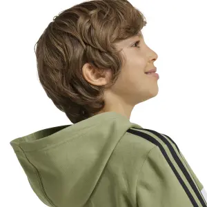 Camisola com capuz para criança adidas Tiberio 3-Stripes Colorblock Fleece image-6