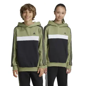 Camisola com capuz para criança adidas Tiberio 3-Stripes Colorblock Fleece image-3