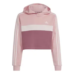 Meisjes trainingspak adidas Tiberio 3-Stripes Colorblock Fleece image-1