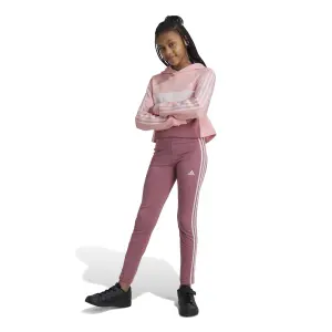Meisjes trainingspak adidas Tiberio 3-Stripes Colorblock Fleece image-3